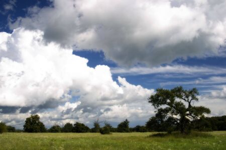 Busy cloudsの写真素材