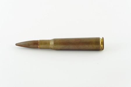 Large cartridge isolated on white