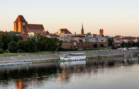 Old town of ToruÅ„ and its waterfront
