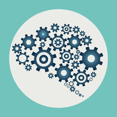 brain gearのイラスト素材