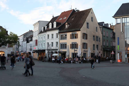 Saarbruecken, Saarland / Germany - October 14 2019: District St. Johann in the city of Saarbrucken, Germanyのeditorial素材