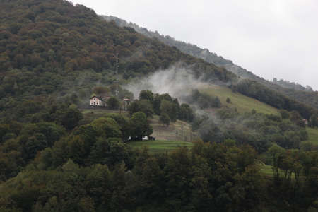 Casima, Canton Ticino (TI) / Switzerland - September 29 2013: Vilage Casima in Canton Ticino,...