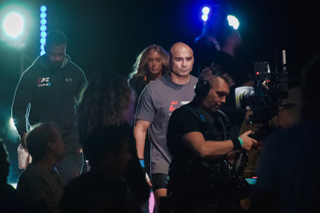 STOCKHOLM, SWEDEN, DEC 7, 2019: Superior challenge 20 between Kenneth Bergh (NOR) and David Marcina (AUS). Bergh won.のeditorial素材