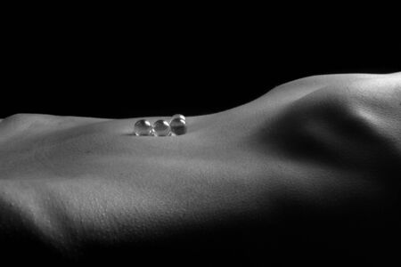 Fine art photo of a sexy womanの写真素材