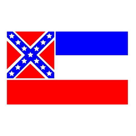 Mississippi Flagのイラスト素材
