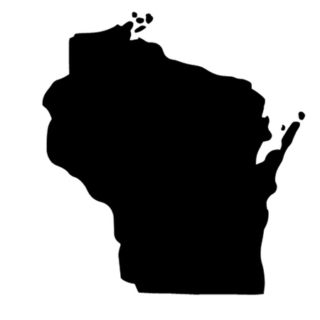 State of Wisconsinのイラスト素材