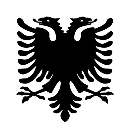 Albanian Double Headed Eagleのイラスト素材