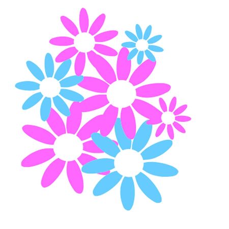 Spring Flowersのイラスト素材