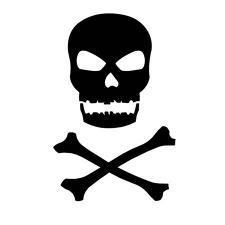 Skull and Crossbonesのイラスト素材