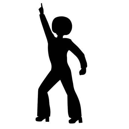 Retro Seventies Manのイラスト素材