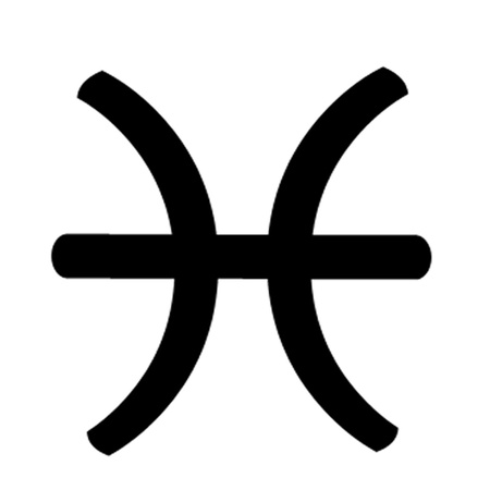 Pisces- The Fish - Astrology Signのイラスト素材