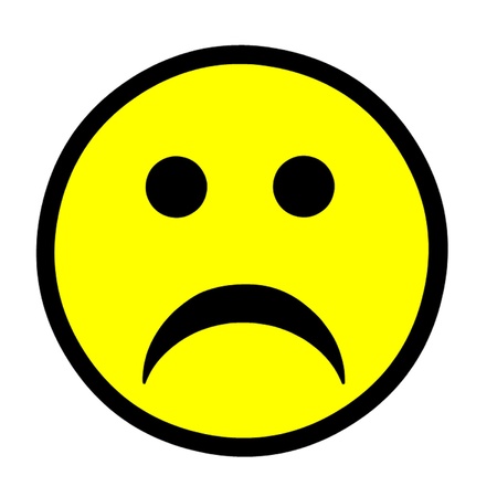 Universal Sad Smileyのイラスト素材