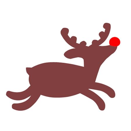 Rudolph Reindeerのイラスト素材