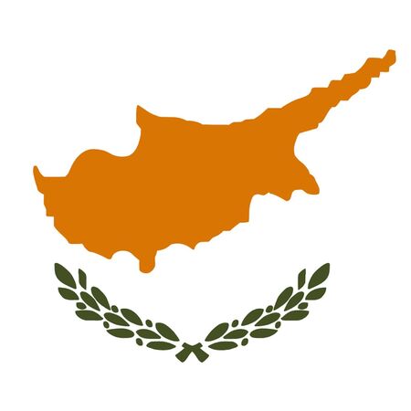 Flag of Cyprusのイラスト素材