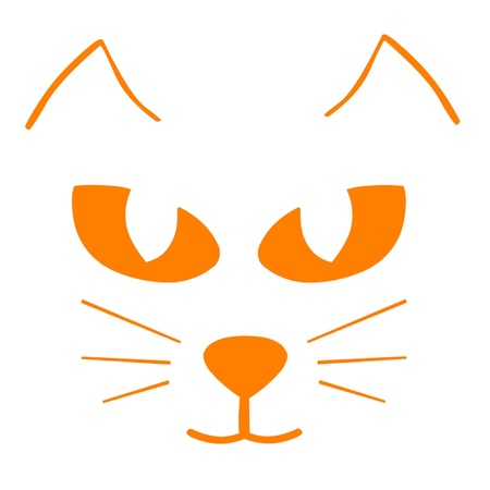 Cat Faceのイラスト素材