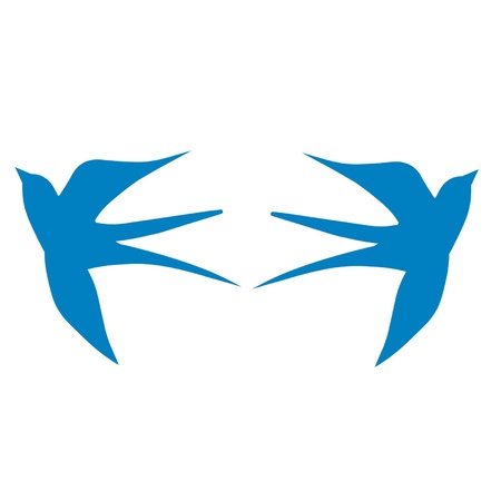 Nautical Swallowsのイラスト素材