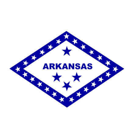 State of Arkansasのイラスト素材
