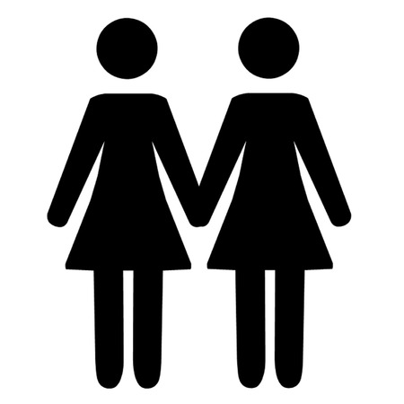 Lesbian Coupleのイラスト素材