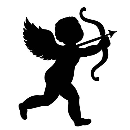 Valentine s Day Cupid with Bow