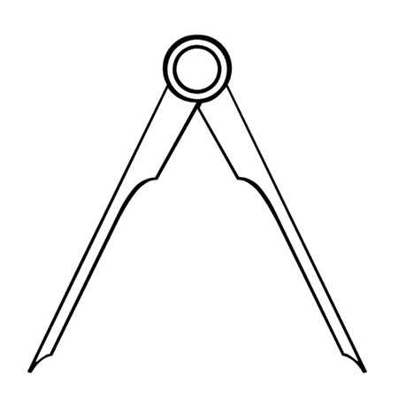 Geometry Compassのイラスト素材