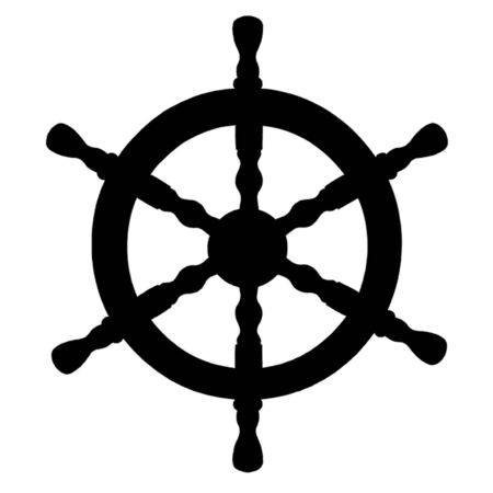 Nautical Wheelのイラスト素材