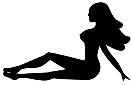 Mudflap Girlのイラスト素材