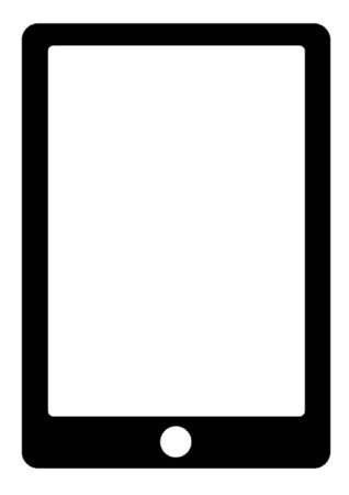 E-Book Readerのイラスト素材