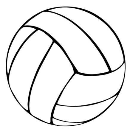 Volleyballのイラスト素材