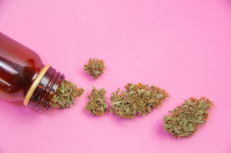 natural medical cannabisの写真素材