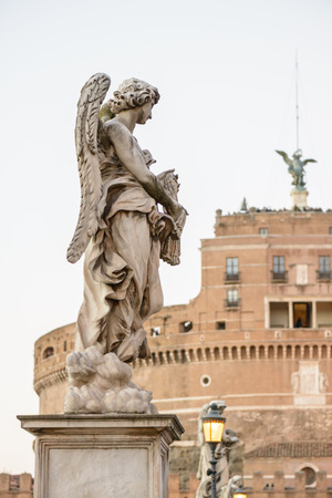 Landscape of castel santのeditorial素材