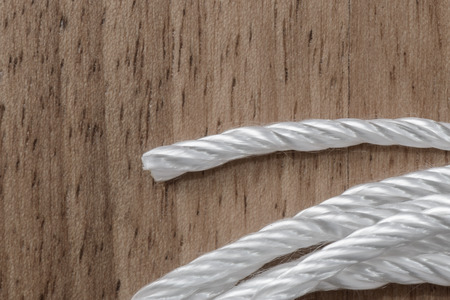 A natural rope used to build electronic cigarette's wicksの写真素材
