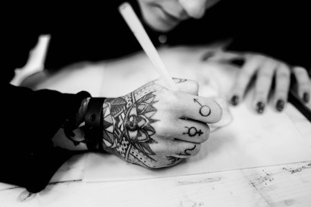 Tattooの写真素材