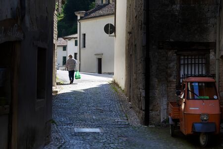 Italy, the charming village of Polcenigo in the Friuli Venezia Giulia region