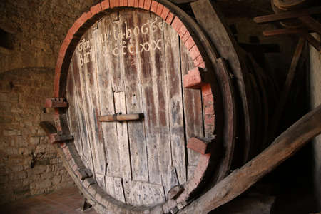 the monumental Barrel of the Canons in the city of Gubbio. The capacity, equivalent to 20124 liters,...