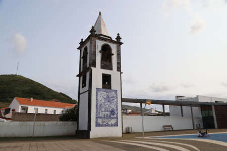 The San Francisco tower, Graciosa island, Azoresの写真素材