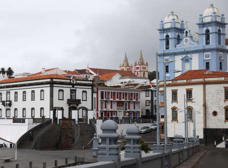 Angra do Heroismo, Terceira island, Azoresの写真素材