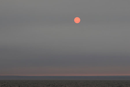 The huge ice blocks in front of the Austfonna glacier, Svalbardの写真素材
