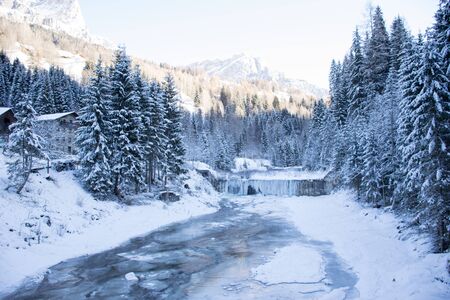 Val Fiorentina in winter