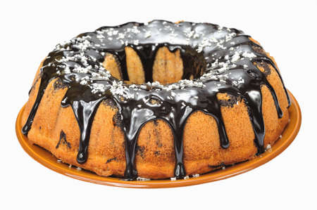 cake with chocolate の写真素材
