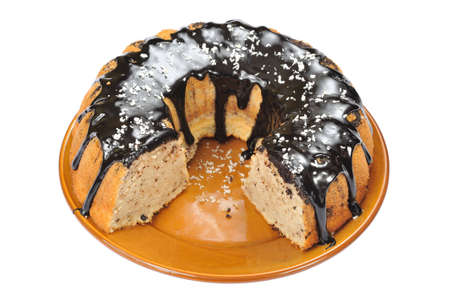 cake with chocolate 