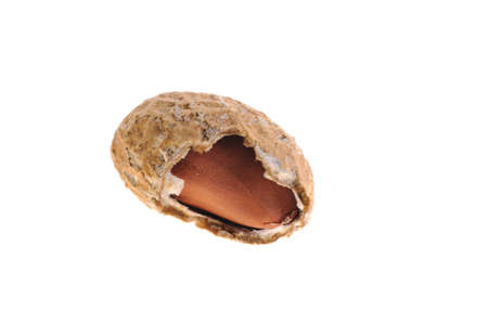 peanuts on a white background 
