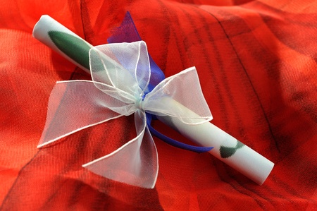 Wedding invitation の写真素材
