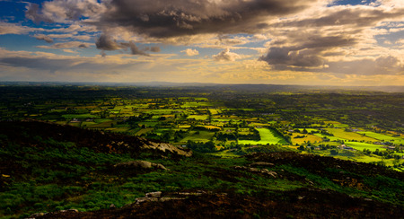 Stare of the Sun: in a very unsettled cloudy and rainy afternoon, from up high, we could see patches...