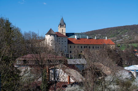 Basilica Minor of Saint Benedict. Hronsky Benadik. Slovakia.の写真素材