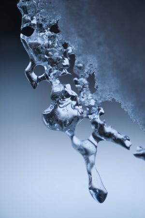 Abstract Ice Formationの写真素材
