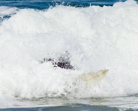 waverider in a drop outの写真素材