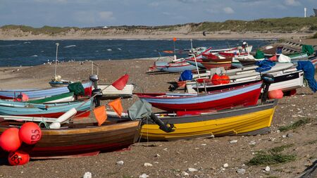 fishing boatsの写真素材