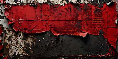 vintage style collage featuring textured grunge postersの素材