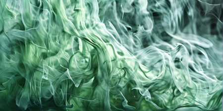 abstract art of colored liquid smoke in dynamic motionの素材