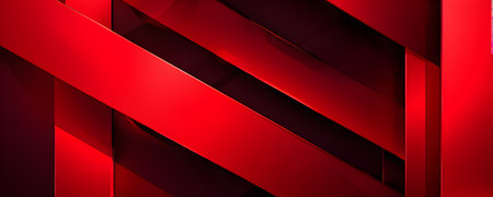 abstract background composed of overlapping rectangles in various shades of redの素材